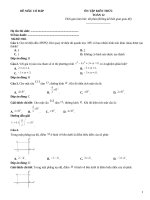 Đề luyện thi thpt môn toán có đáp án (175)