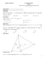 Đề ôn tập toán luyện thi thpt có đáp án (973)