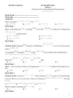 Đề ôn tập toán luyện thi thpt  (420)