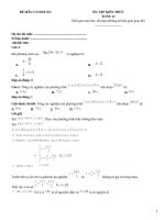 Đề ôn tập toán luyện thi thpt  (913)