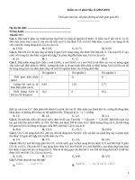 Kiểm tra 15 phút hóa (2018 2019)   đề 977