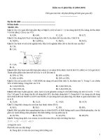 Kiểm tra 15 phút hóa (2018 2019)   đề 335