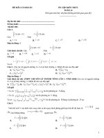 Đề ôn tập toán luyện thi thpt  (8)