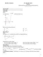 Đề luyện thi thpt môn toán có đáp án (8)