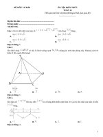 Đề luyện thi thpt môn toán có đáp án (154)