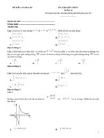 Đề ôn tập toán luyện thi thpt có đáp án (178)