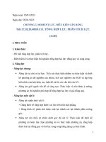 Giáo án vật lí lớp 10 sách chân trời sáng tạo (kì 2)