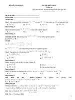 Đề mẫu toán 12 luyện thi đại học có đáp án (287)