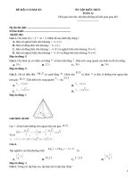 Đề luyện thi thpt môn toán có đáp án (6)