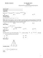 Đề mẫu toán 12 luyện thi đại học có đáp án (104)