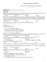 Kiểm tra 15 phút hóa (2019 2020)   đề 971