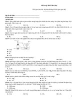 Đề ôn tập thtp hoá   đề 828