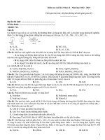 Kiểm tra cuối kì hoá 12 (22 23)715