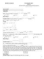 Đề ôn thi toán 12 có đáp án (190)