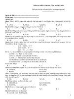 Kiểm tra cuối kì hoá 12 (21 22)511