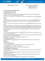 Đề cương ôn tập HK1 môn Lịch Sử 10 năm 2019 - 2020 Trường THPT Tân Phú