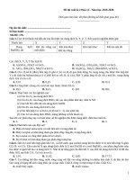 Kiểm tra cuối kì hoá 12 (19 20)176