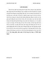 Đề tài xây dựng phần mềm quản lý kho hang cho công ty tnhh quốc minh