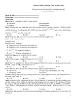 Kiểm tra cuối kì hoá 12 (21 22)054