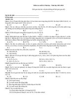 Kiểm tra cuối kì hoá 12 (21 22)579