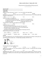 Kiểm tra cuối kì hoá 12 (22 23)760