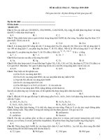 Kiểm tra cuối kì hoá 12 (19 20)075