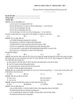 Kiểm tra cuối kì hoá 12 (22 23)003