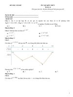 Đề ôn thi toán 12 có đáp án (462)