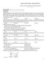 Kiểm tra cuối kì hoá 12 (21 22)052