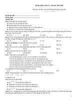 Kiểm tra cuối kì hoá 12 (19 20)026