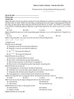 Kiểm tra cuối kì hoá 12 (21 22)882