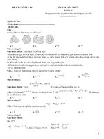 Đề ôn thi toán 12 có đáp án (658)