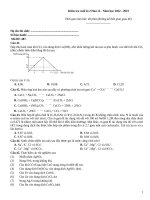 Kiểm tra cuối kì hoá 12 (22 23)487