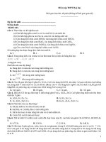 Đề ôn tập thtp hoá   đề 645