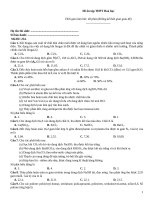 Đề ôn tập thtp hoá   đề 254