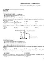 Kiểm tra cuối kì hoá 12 (20 21)029