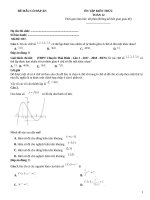 Đề thi toán 12 có đáp án (210)