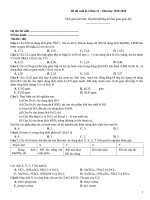 Kiểm tra cuối kì hoá 12 (19 20)188