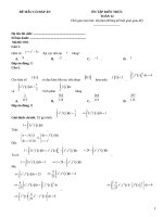 Đề thi toán 12 có đáp án (474)