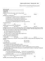 Kiểm tra cuối kì hoá 12 (22 23)262