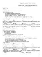 Kiểm tra cuối kì hoá 12 (19 20)125