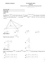 Đề toán ôn thi thpt có hướng dẫn giải (333)