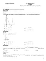 Đề toán ôn thi thpt có hướng dẫn giải (101)