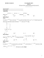 Đề toán 12 chuyên môn ôn thi có đáp án (255)