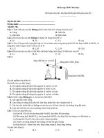 Đề ôn tập thtp hoá   đề 705