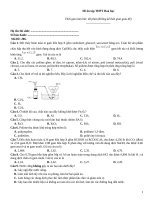 Đề ôn tập thtp hoá   đề 286