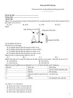 Đề ôn tập thtp hoá   đề 588