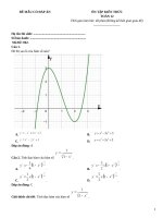 Đề mẫu toán 12 có đáp án giải thích (780)