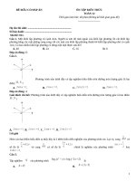 Đề toán 12 chuyên môn ôn thi có đáp án (109)
