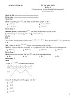 Đề mẫu toán 12 có đáp án giải thích (872)